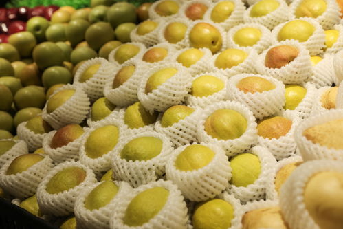 梨子水果超市货物食品摄影图 摄影